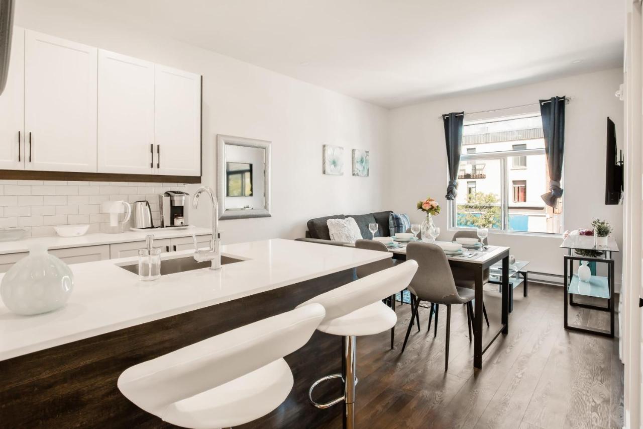 Apartamento M11 Luxury 1Br Sofa Bed In The Heart Of Plateaumile-End Montreal Exterior foto
