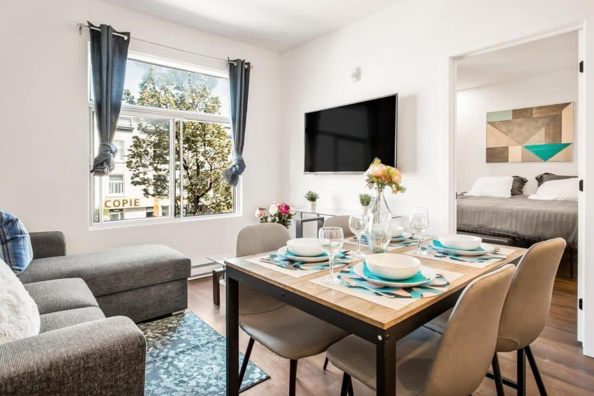Apartamento M11 Luxury 1Br Sofa Bed In The Heart Of Plateaumile-End Montreal Exterior foto